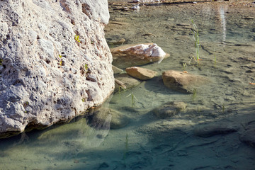 Fototapeta premium stones in water