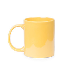 One yellow mug