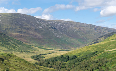 Parallel roads of Glen Roy, Scotland