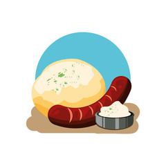 bottle beer and leaf oktoberfest pattern