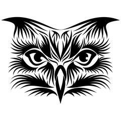 Owl Vector Graphic