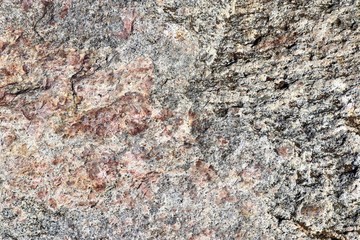 Granite stone texture in a detailed close of view in high resolution
