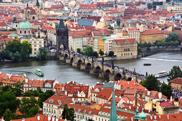 Fototapeta na wymiar Prague panorama.