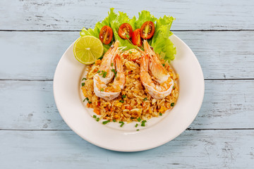 Shrimp fried rice