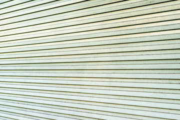 Steel door used to open and close the house