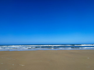 Fototapeta na wymiar plage de la Tremblade 