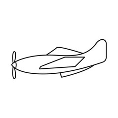 Vector illustration of aeroplane and space logo. Set of aeroplane and aerial stock symbol for web.
