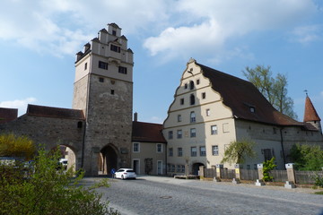 Fototapeta na wymiar Nördlinger Tor in Dinkelsbühl