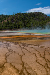Rainbow Hot Spring in Yellowstone NP 01