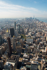 Fototapeta premium Panoramic View of the Empire State Building 01