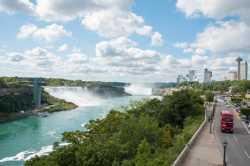 Obraz premium View on Niagra Falls from Canadian Side