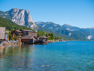 Grundlsee, Steiermark, &Ouml;sterreich im Herbst