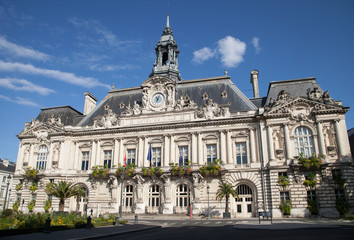 Fa&ccedil;ade de la mairie de Tours