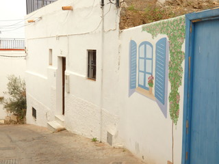 Fototapeta premium Narrow street in old town