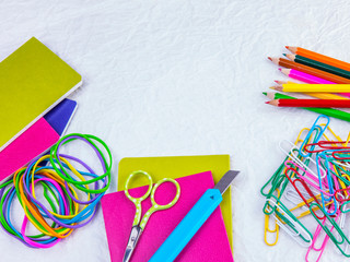 Various equipment for the office in the form of framing