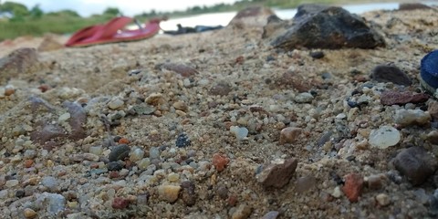 stones on the beach