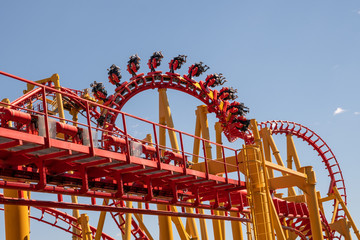 A Beautiful Day for a Ride in Roller Coasters