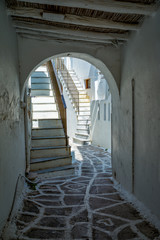 Paros - Kykladen - Parikia - Strasse