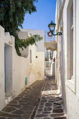 Paros - Kykladen - Parikia - Strasse