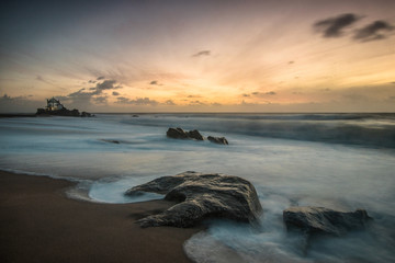 Obraz premium Sunset in the beach