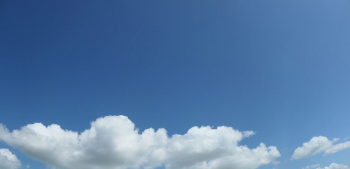 bannière nuages ciel