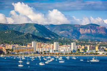 Corsica, France Coastal Skyline