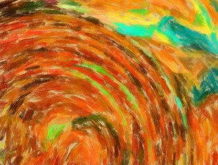 Pretty oil painting on canvas art background. Colorful brushstrokes and watercolor splashes elements. Digital artistic texture for graphic design. Printable beautiful pattern.