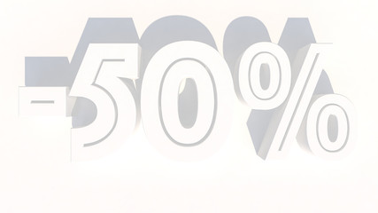 3d rendering percentage discount number