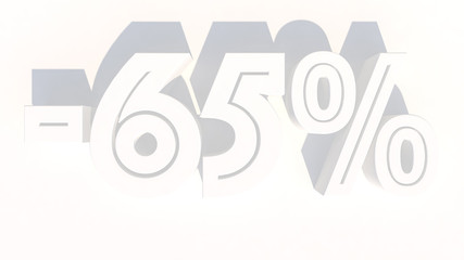 3d rendering percentage discount number