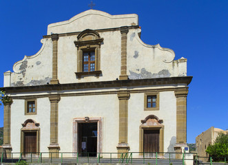 Fototapeta na wymiar Chiesa di Maria Santissima Immacolata (Lipari)