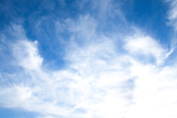Naklejka na ściany i meble blue sky and cloud nobody image