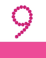 nature pattern design for home clothes and home wall