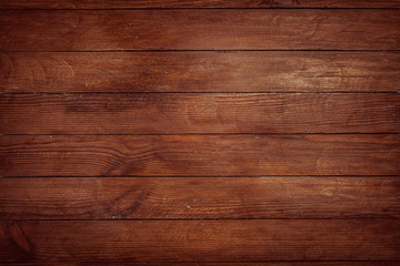 Obraz na płótnie Canvas Dark wooden texture. Wood brown texture. Background old panels. Retro wooden table. Rustic background. Vintage colored surface.