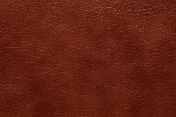 Faux leather texture background macro photo.