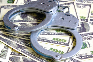 Power and bribery. Criminal ransom. Criminal earnings. Business concept. The concept of wealth.