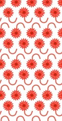 nature pattern design for home clothes and home wall