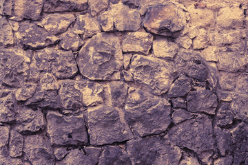 ancient stone wall texture background.
