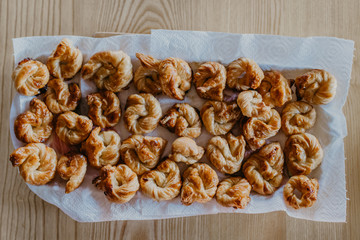 donuts or traditional christmas desserts