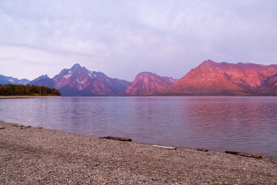 Sunrise in Grand Teton National Park