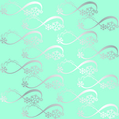 Modern, Merry Christmas, Winter, Infinity, Sign, Illustration background