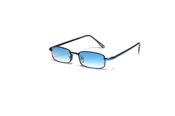 sunglasses on white background