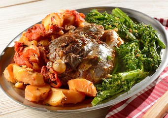 Roasted Goat Leg