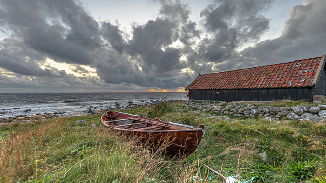 the boat 