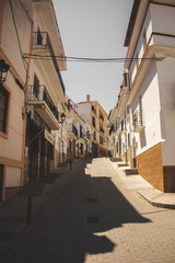 Fototapeta na wymiar Street in Yunquera, Spain