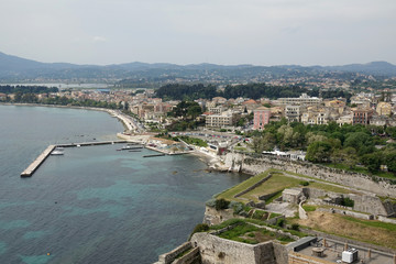 Küste bei Korfu-Stadt