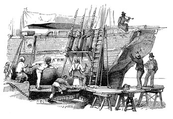 History of Hemp | Rise, Fall, and Rise of Hemp Hemp fibres used on boats