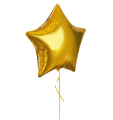 Golden Balloon Star