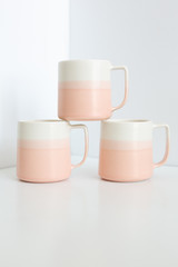 Pink Ombre Ceramic Mugs