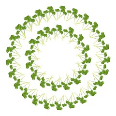 nature pattern design for clothes and home wall