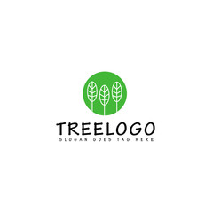 Logo tree vector template. modern logo, company, outdor, element vector illustrasion design